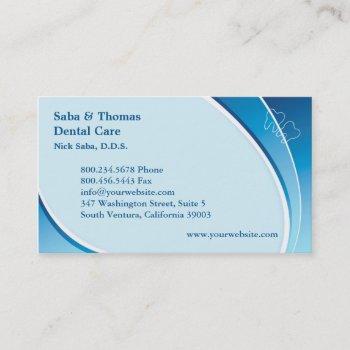 dental business card w/appointment