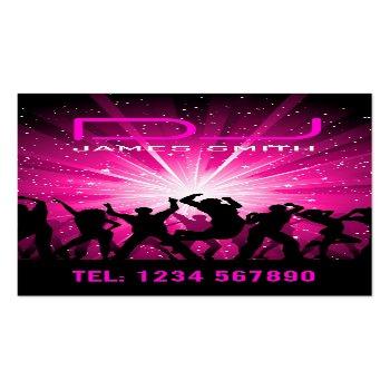 Small Dj's Business Card Front View