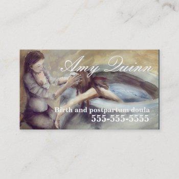 doula or midwife business cards