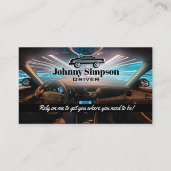 driver taxi business cards