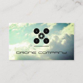 drone services inspired  business card