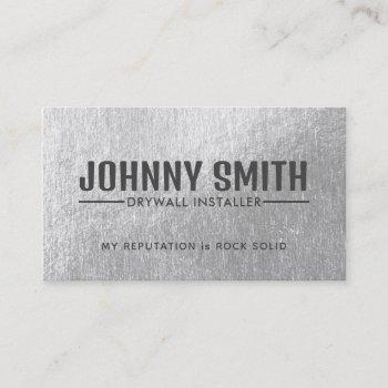 drywall slogans business cards