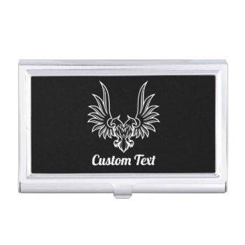 eagle with two heads business card holder