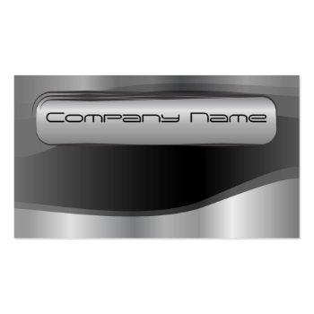 Small Elegant Corporate Business Card Front View