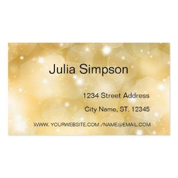 Small Elegant, Stylish, Gold, Shiny Colorful Balloons Business Card Back View
