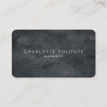 elegant stylish gray texture professional art business card