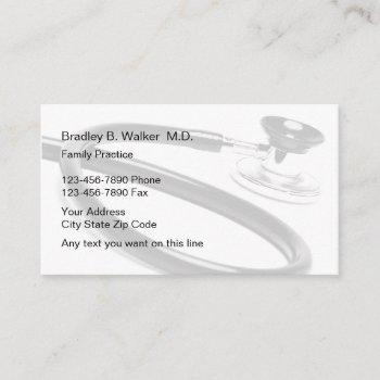 family practice doctor business cards