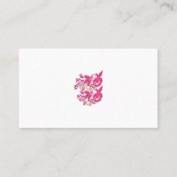 floribunda design business card