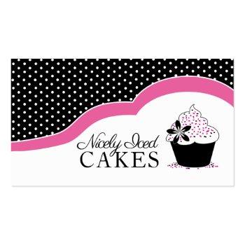 Small Fun Home Bakery Business Cards Front View