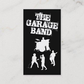 garage band music business card