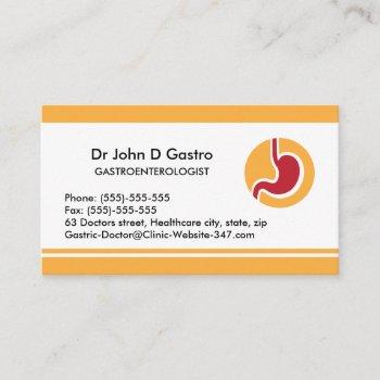 gastroenterologist business card