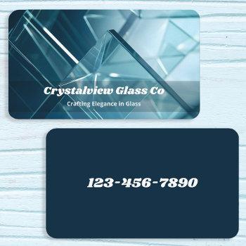 glass glassworks business card
