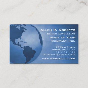 global commerce americas branch corporate business card