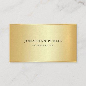 gold attorney lawyer template law office modern business card