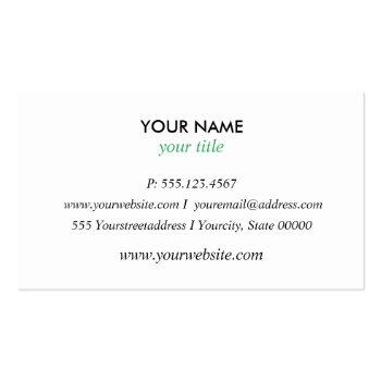 Small Gold Modern Trendy Cleaning Services Logo Business Card Back View