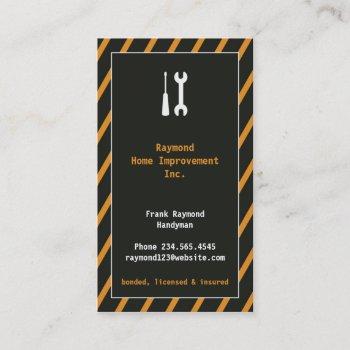 handyman business card