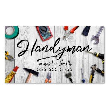 handyman services business card