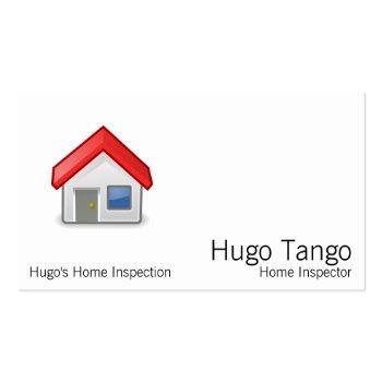 Small Home / House / Tango Business Card Front View