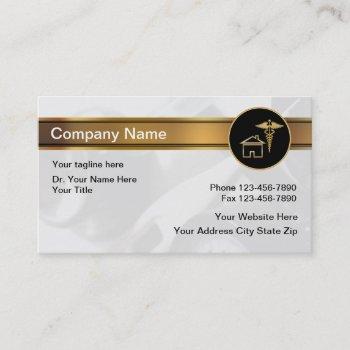 home medical business cards