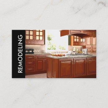 home remodeling business card