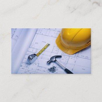 home remodeling/carpentry business card
