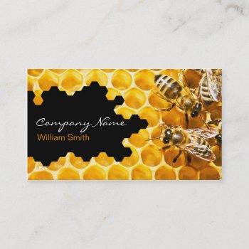 honey seller - beekeeper business card