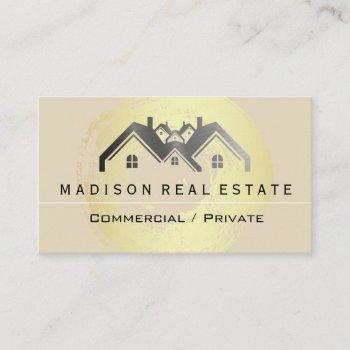 houses and properties business card