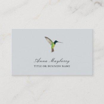 hummingbird business card
