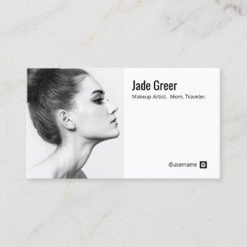 instagram photo image profile business card