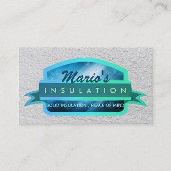 insulation slogans business cards