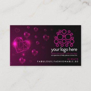 jewelry consultant always fabulous fashionable business card