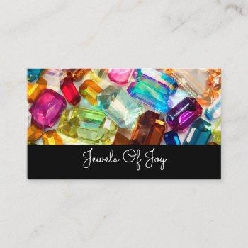 jewelry theme business card design