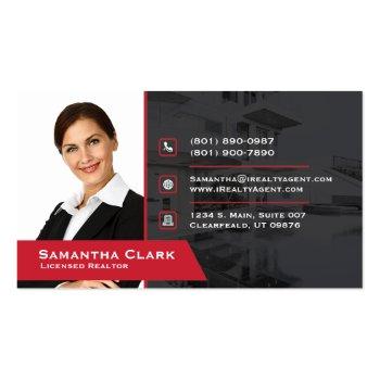 Small Keller Williams Real Estate Business Card Front View