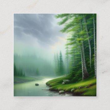 landscapes featuring nature are a hallmark of nord square business card