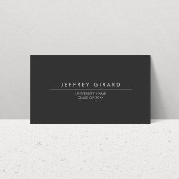 law student modern business card