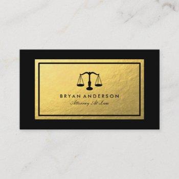 lawyer attorney business card