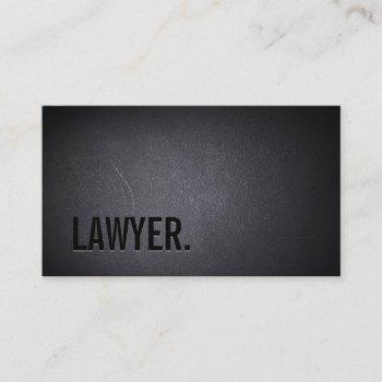lawyer attorney minimalist professional bold business card