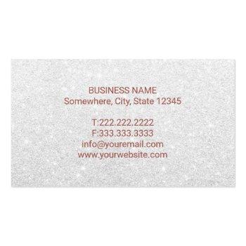 Small Lawyer Attorney Modern Rose Gold Scale Silver Business Card Back View