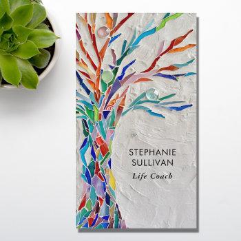 life coach tree of life business card