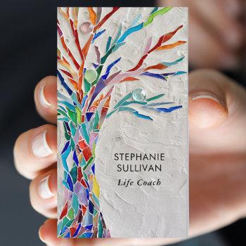 life coach tree of life business card