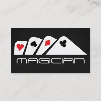 magic magician card poker trick entertainment