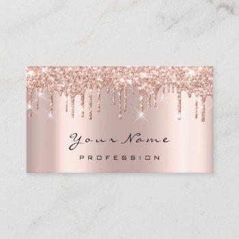 makeup eyes lashes spar rose drip appointment card