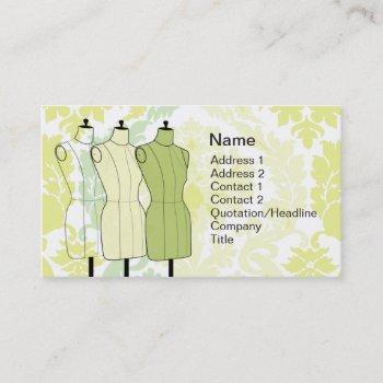 manequins - business business card