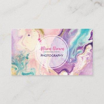 marbleous dream business card