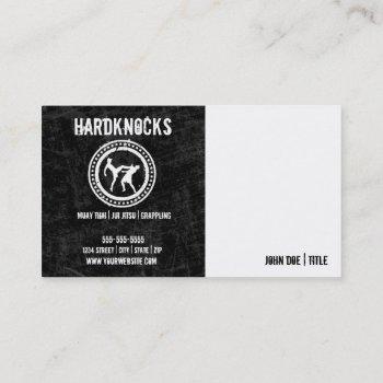 martial arts business card vip pass