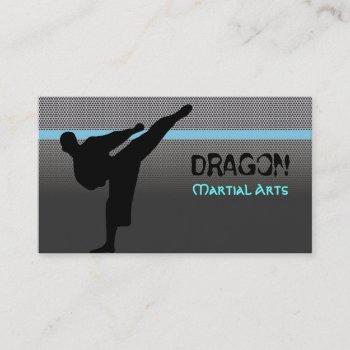 martial arts karate business card