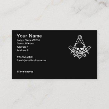 masonic business card 2