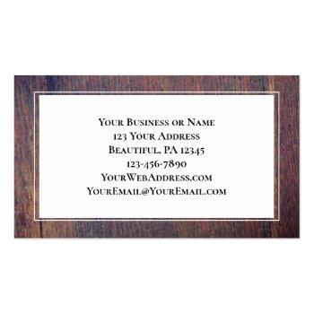 Small Matthew 7:7, Ask And It Will Be Given Business Card Back View