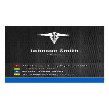 Small Medical Care - Creative Innovative Business Card Front View
