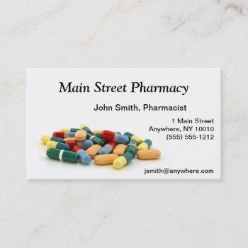 medication business card